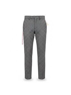 Banana Republic Womens Black & White Slim Fit Checkered Pants Size Petite 0
